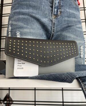 Roxy Stud Small Clutch