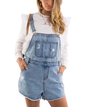 Ella Denim Overalls