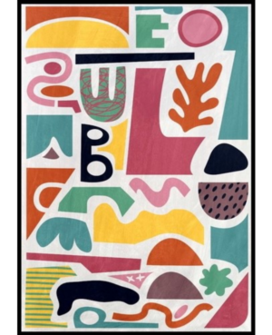 Colourful Abstract Framed Print