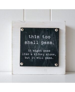 This Too Shall Pass Wall Art