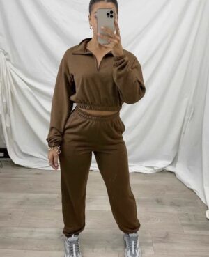 Brown Tracksuit Pants