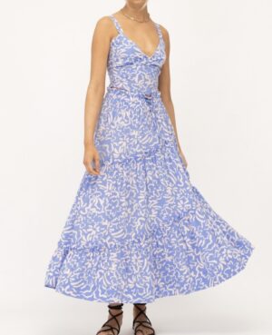 Skye Blue Maxi Skirt