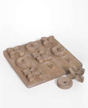 Naughts and Crosses Box Game Decor