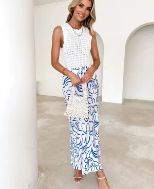 Inaya Ibiza White Midaxi Skirt